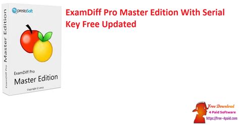 ExamDiff Pro Master Edition 11.0.1.7 with Serial Key